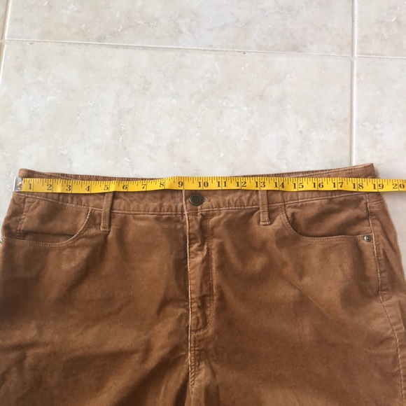 Talbots Corduroy High Waist Ankle Jeggings Sz 16 - Picture 7 of 10